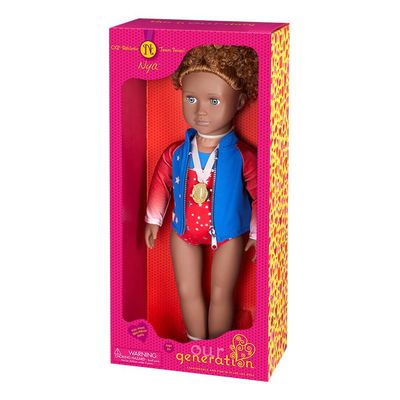 Boneca Campeã De Ginástica Nya - Our Generation