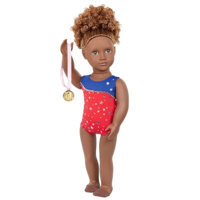 Boneca Campeã De Ginástica Nya - Our Generation