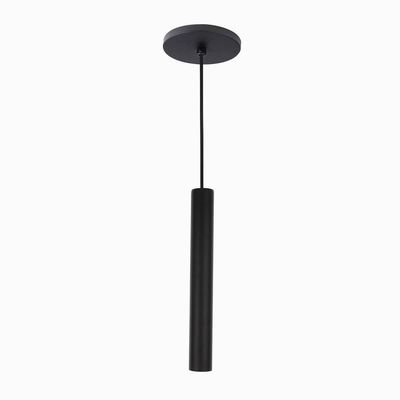 Pendente Tubo Palito 30cm - Preto + Lampada Led 4w