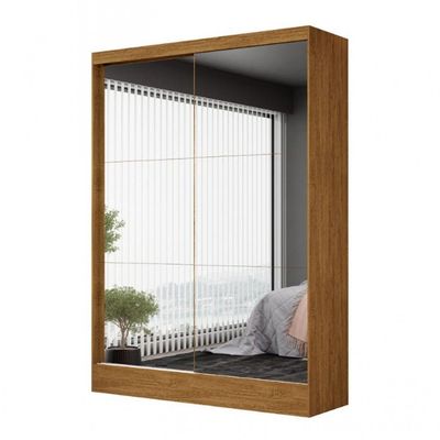 Guarda-roupa Belem Premium 2 Portas De Correr 2 Gavetas Cinamomo