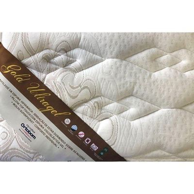 Colchão King Molas Ensacadas Visco Gel Superpocket Gold Ultra Ortopillow (186x198x32) - Ortobom