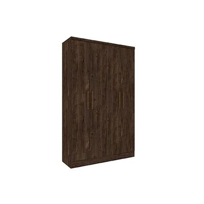 Guarda Roupa Solteiro 4 Portas E 2 Gavetas Amsterdam Branco-neve - Tcil Móveis