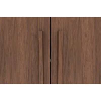 Guarda Roupa Casal 6 Portas E 3 Gavetas C- Pés Cover Off White-nature - Henn