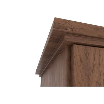 Guarda Roupa Casal 6 Portas E 3 Gavetas C- Pés Cover Off White-nature - Henn