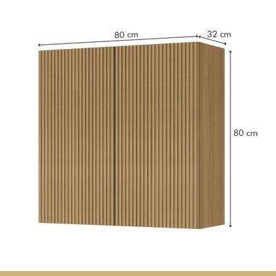 Cozinha 7 Peças 100% Mdf Rainha Nature-verde