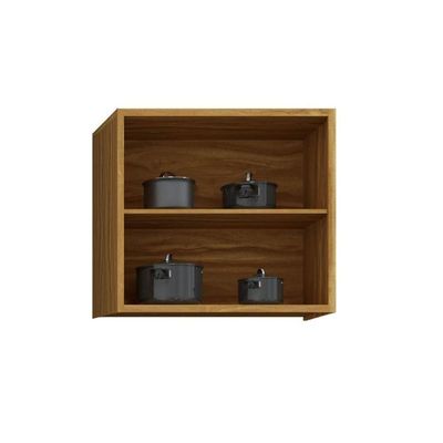 Armário De Cozinha Modulado Tempranillo 2 Portas 80cm Amendoa/off White - Ronipa