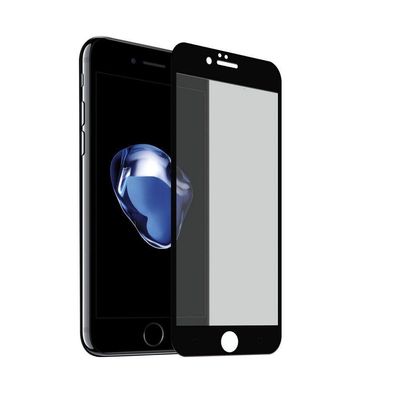 Película Coverage Color para iPhone 8 - Preta - Gorila Shield (Cobre toda tela)