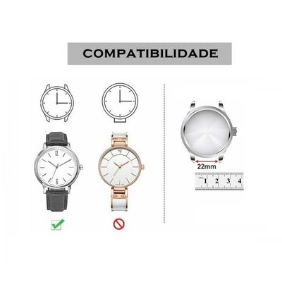 Pulseira Universal Ballistic Para Relógio 22mm - Verde Olivia - Gshield
