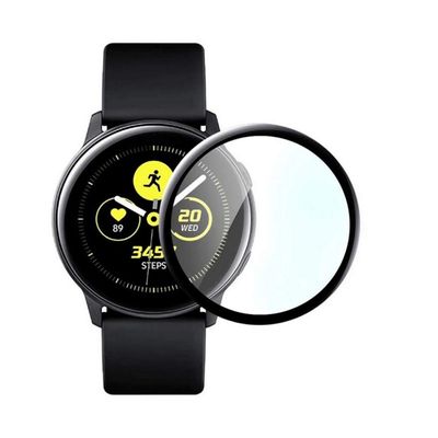 Película Coverage 5D Pro Preta para Samsung Watch Active 2 44M - Gshield