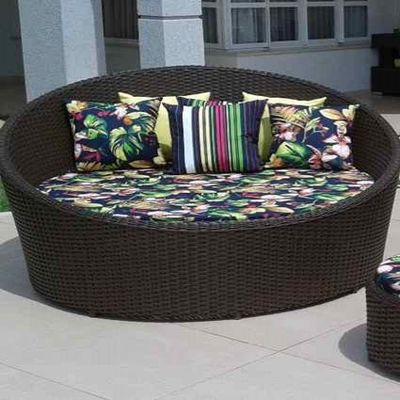 Chaise Sofá Livia Varanda Jardim Trama Original Pedra Ferro