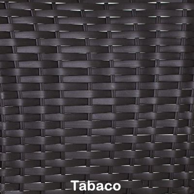 Jogo 4 Cadeiras E Mesa E Jardim Trama Original Tabaco