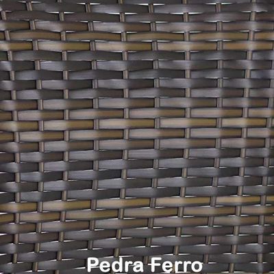 Jogo 6 Cadeiras E Mesa De Centro Vênus Trama Original Pedra Ferro