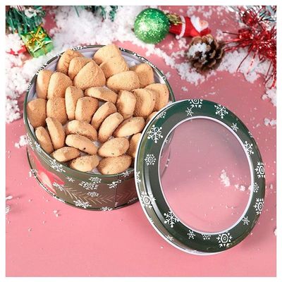 Lata Natalina Papai Noel Para Doces Chocolates