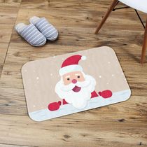 Kit Tapetes Decorativos Natal Papai Noel E Rena No Telhado