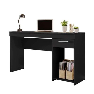 Mesa Office Escrivaninha Com 1 Gaveta Nt2070 Notável Preto Tx