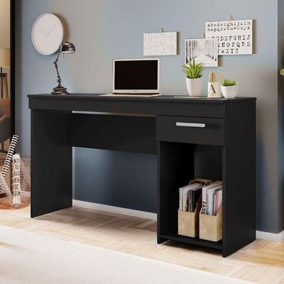 Mesa Office Escrivaninha Com 1 Gaveta Nt2070 Notável Preto Tx