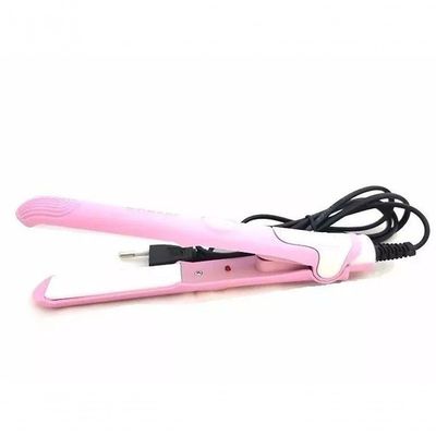 Mini Chapinha Prancha Cabelo Alisamento 17Cm Bivolt Rosa Bivolt