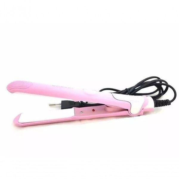 Mini Chapinha Prancha Cabelo Alisamento 17Cm Bivolt Rosa Bivolt