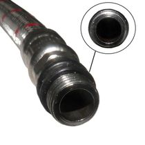 Engate Rabicho Par Monocomando Mangueira Flexivel Agua Quente Fria Misturador Torneira Pia Balcao