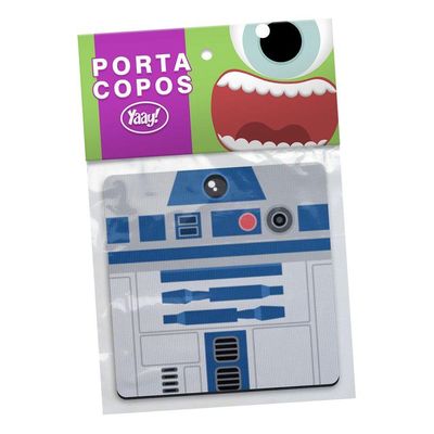 Jogo De Porta Copos Geek Side Faces - 4 Peças