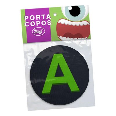 Jogo De Porta Copos Botões De Controle Abyx - 4 Peças