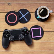 Jogo De Porta Copos Botões De Controle Ps4 - 4 Peças