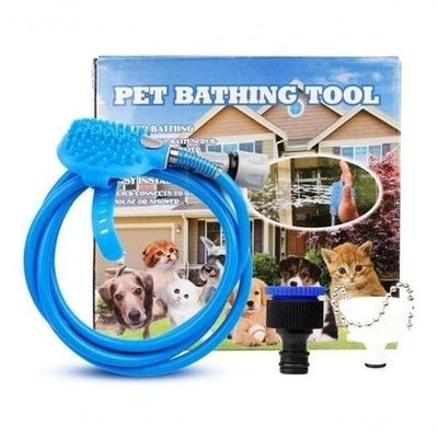 Mangueira Luva De Banho Petshop Cães E Gatos