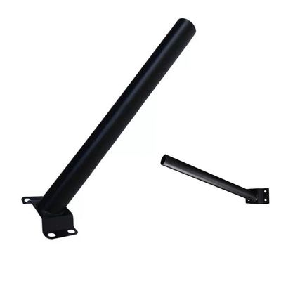 Suporte Luminaria Publica Solar Aço Pintura Eletrostatica Barra Resistente Jardim Quintal