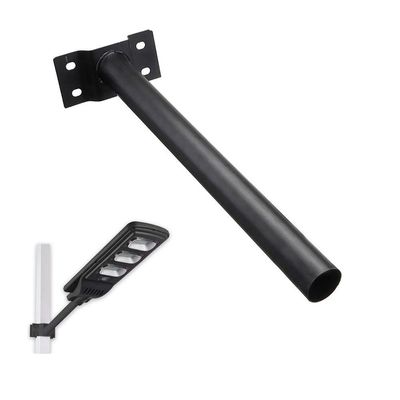 Suporte Luminaria Publica Solar Aço Pintura Eletrostatica Barra Resistente Jardim Quintal