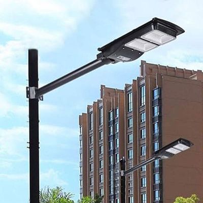 Suporte Luminaria Publica Solar Aço Pintura Eletrostatica Barra Resistente Jardim Quintal