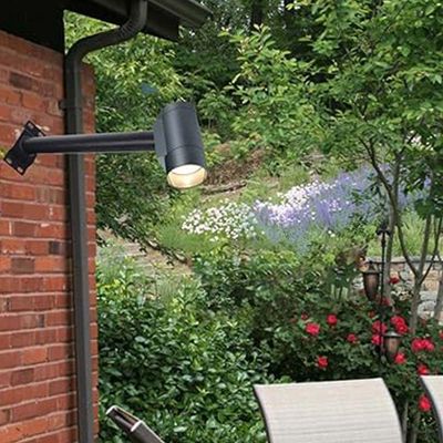 Suporte Luminaria Solar Barra Poste Aço Pintura Eletrostatica Rua Quintal Jardim Segurança Iluminaça