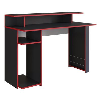 Mesa Gamer Com 1 Porta Revistas Multimóveis Cr25236 Preto