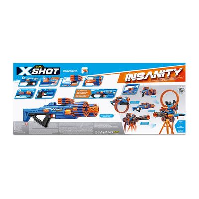 Lancador X-Shot Insanity Berzerko 84 Dardos