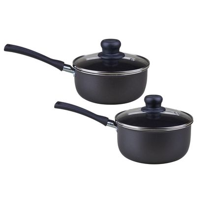 Conjunto de Panelas 7 Peças Antiaderente Pratic Rochedo Cinza