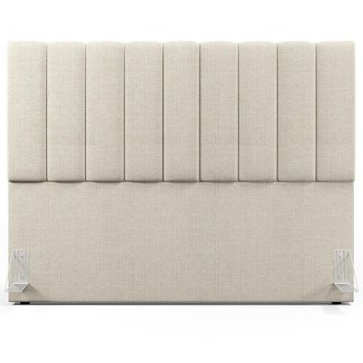 Cabeceira Cama Box Casal 140 Cm Dália W01 Linho Champagne