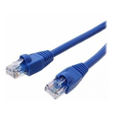 Cabo de Rede Ethernet Lan Rj45 Cat5e Azul 5 Metros