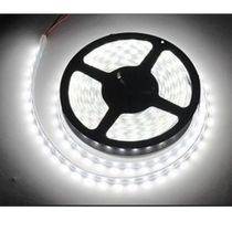 Fita Led Branco Rolo de 5mts 300 Leds com Dupla Face Fonte