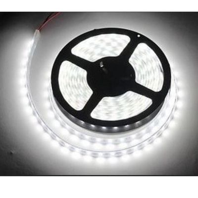 Fita Led Branco Rolo de 5mts 300 Leds com Dupla Face Fonte