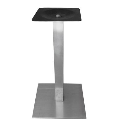 Mesa Alpha Inox 77,50 Cm (altura) Com Tampo Em Mdp Redonda 70 Cm Branco