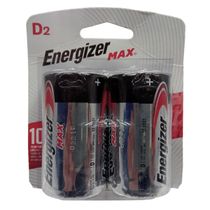 Pilhas Energizer Max Grande D2 Emb C/ 2 Pçs