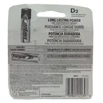 Pilhas Energizer Max Grande D2 Emb C/ 2 Pçs