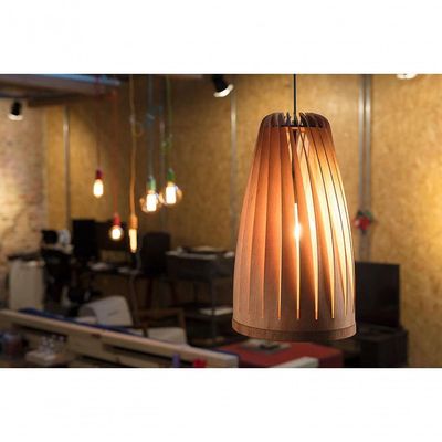 Lustre Pendente Em Madeira - Moca - 2908