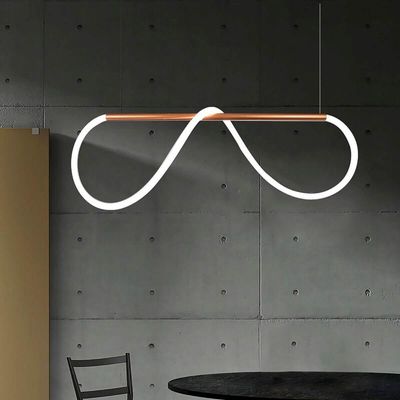 Lustre Design Moderno Rope 38w - Silicon Led 6000k - Bronze
