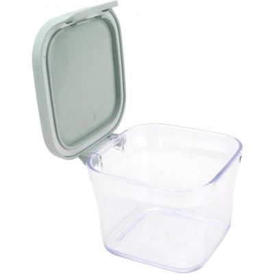 Pote Quadrado Plástico 750ml
