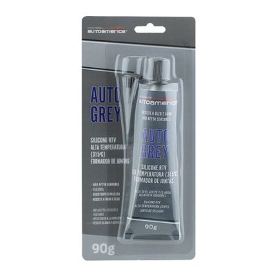 Silicone RTV Auto Grey Cinza Alta Temperatura para Motores