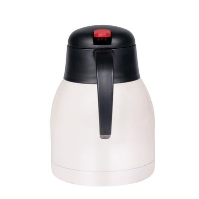 Bule Inox Com Gatilho Trendy 1,2 L - Branco
