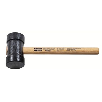 Martelo Tipo Borracha 60 Mm Tramontina - Cabeça Em Pvc Com Cabo De Madeira Tramontina