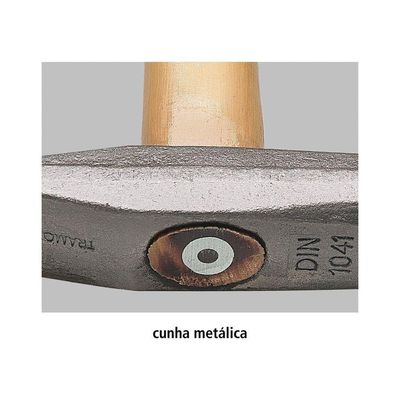 Martelo Pena 500 G Tramontina Basic Com Cabo Em Madeira Envernizada Tramontina