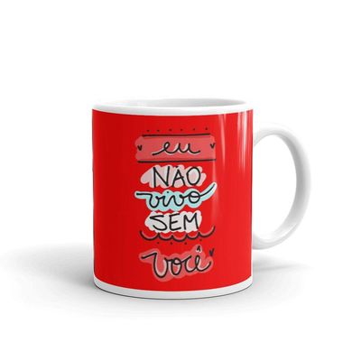Caneca de Porcelana Namorado Torcedor São Paulo