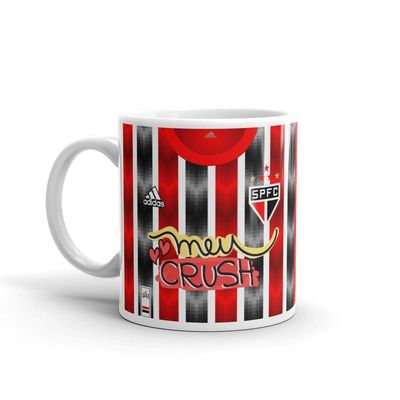 Caneca de Porcelana Namorado Torcedor São Paulo